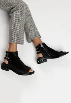 A.S.98 Schaftsandale - Schwarz