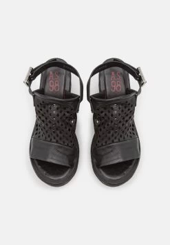 A.S.98 NOA - Plateausandalette - Nero -Schuh Verkauf 0b843d0ec0ec43e0965c1220cb006e98