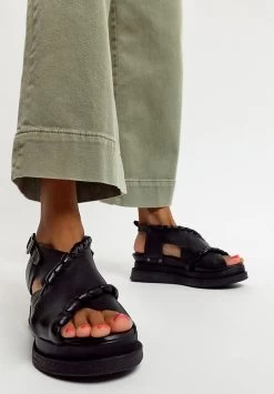 A.S.98 LAGOS 2.0 KLASSISCHE - Keilsandalette - Schwarz