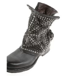 A.S.98 Stiefelette Biker Boots - Grau -Schuh Verkauf 11297720 16