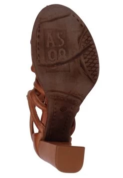 A.S.98 BERRIX - Riemensandalette - Camel -Schuh Verkauf 11bc40294e0d4e28965662cf0005f86a