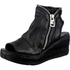 A.S.98 Noa Plateau-Sandaletten - Schwarz