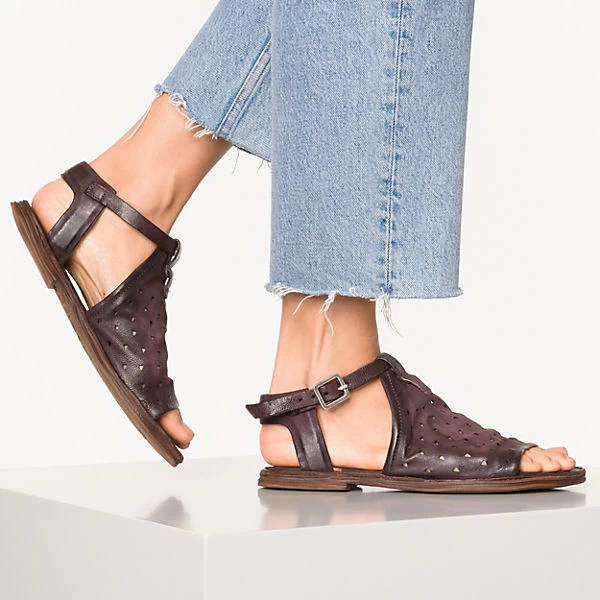 A.S.98 Klassische Sandalen - Dunkelbraun 4 A.S.98 Klassische Sandalen - Dunkelbraun – Bild 2