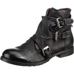 A.S.98 Clash Biker Boots - Schwarz