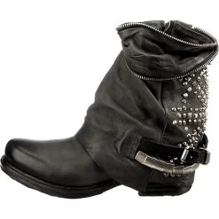 A.S.98 Biker Boots - Grau -Schuh Verkauf 15335131 03