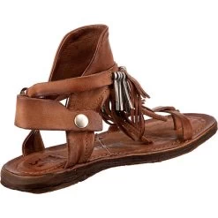 A.S.98 Ramos T-Steg-Sandalen - Cognac -Schuh Verkauf 17577206 05