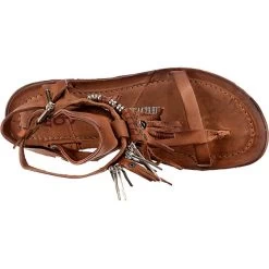 A.S.98 Ramos T-Steg-Sandalen - Cognac -Schuh Verkauf 17577206 06
