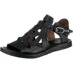 A.S.98 Ramos Komfort-Sandalen - Schwarz