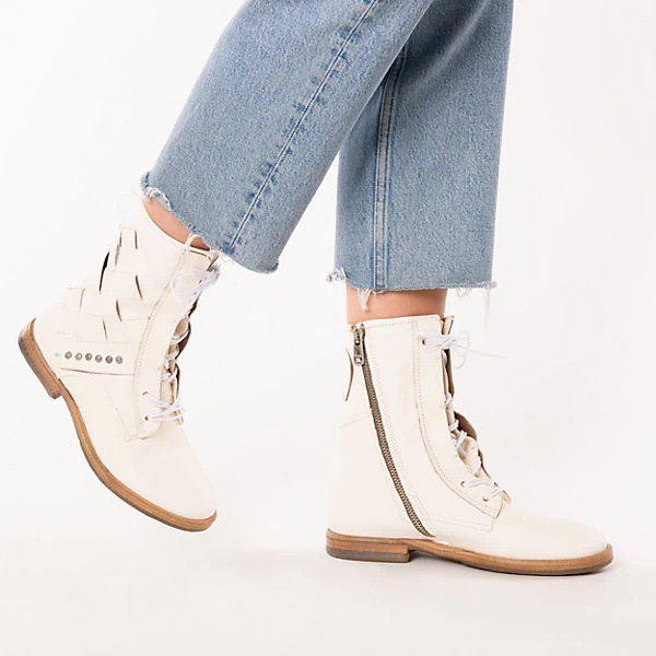 A.S.98 Zeport Schnürstiefeletten - Weiß 4 A.S.98 Zeport Schnürstiefeletten - Weiß – Bild 2