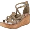 A.S.98 Noa Plateau-Sandaletten - Taupe 1 A.S.98 Noa Plateau-Sandaletten - Taupe -Schuh Verkauf 17577621 01
