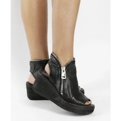 A.S.98 Sandalen Keilsandaletten - Schwarz Modell 1 9 A.S.98 Sandalen Keilsandaletten - Schwarz Modell 1 -Schuh Verkauf 17585201 04