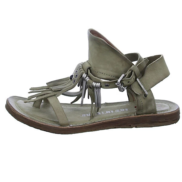 A.S.98 Damen Sandalen 3003 Riemchensandaletten - Grün 4 A.S.98 Damen Sandalen 3003 Riemchensandaletten - Grün – Bild 2