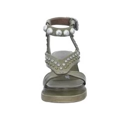 A.S.98 Damen Sandaletten 3003 Keilsandaletten - Grün -Schuh Verkauf 18892145 03