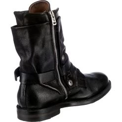 A.S.98 Samurai Biker Boots - Schwarz -Schuh Verkauf 20013177 05