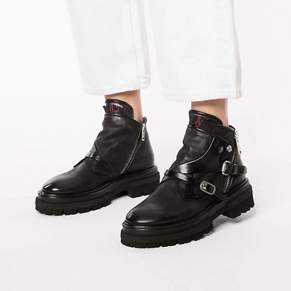 A.S.98 A59209-0101 Biker Boots - Schwarz 4 A.S.98 A59209-0101 Biker Boots - Schwarz – Bild 2