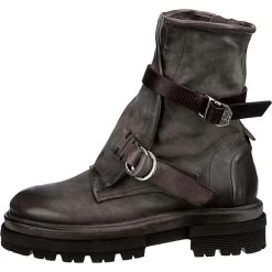 A.S.98 A59203-0201 Klassische Stiefeletten - Grau -Schuh Verkauf 20217800 03