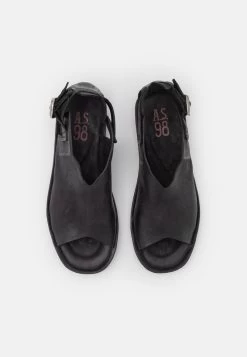 A.S.98 MITO - Riemensandalette - Nero -Schuh Verkauf 2150c3e55b8d4b10b46376520bd141a5