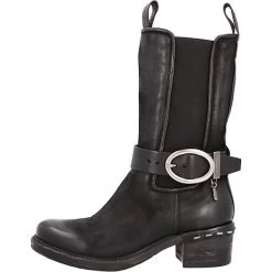 A.S.98 High Top Chelsea Boots Chelsea Boots - Schwarz -Schuh Verkauf 21537483 02