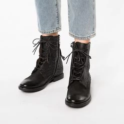 A.S.98 Zeport Schnürstiefeletten - Schwarz -Schuh Verkauf 22648290 02