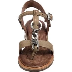 A.S.98 Seoul T-Steg-Sandaletten - Khaki -Schuh Verkauf 22648304 04