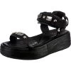 A.S.98 Festa Plateau-Sandaletten - Schwarz -Schuh Verkauf 22648312 01