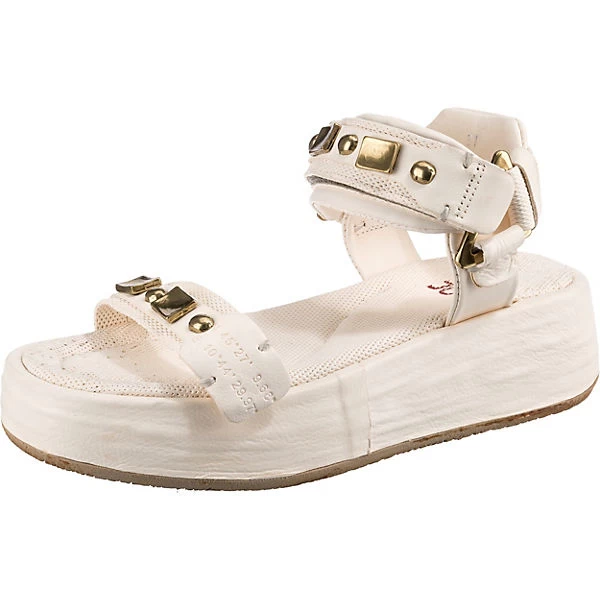 A.S.98 Festa Plateau-Sandaletten - Weiß 3 A.S.98 Festa Plateau-Sandaletten - Weiß
