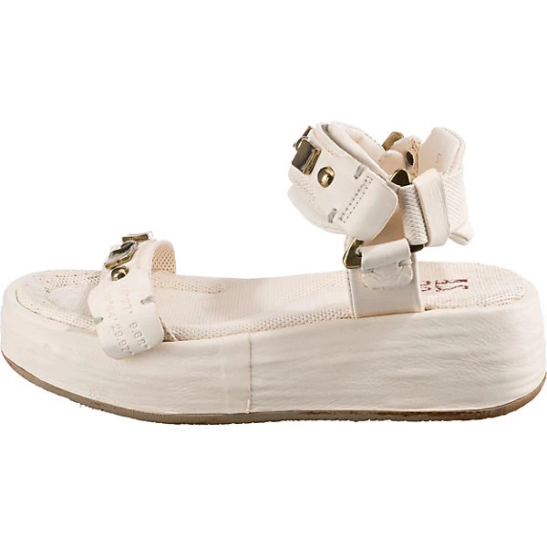 A.S.98 Festa Plateau-Sandaletten - Weiß 5 A.S.98 Festa Plateau-Sandaletten - Weiß – Bild 3