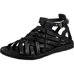 A.S.98 Ramos Riemchensandalen - Schwarz