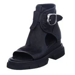 A.S.98 Damen Sandalette A68001 Plateau-Sandaletten - Schwarz