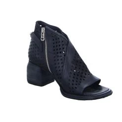 A.S.98 Damen Sandalette A83002 Klassische Sandaletten - Schwarz -Schuh Verkauf 24667862 06
