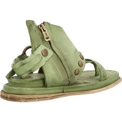 A.S.98 Sandalen Klassische Sandalen - Hellgrün -Schuh Verkauf 24734923 04