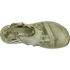 A.S.98 Sandalen Klassische Sandalen - Hellgrün -Schuh Verkauf 24734923 05