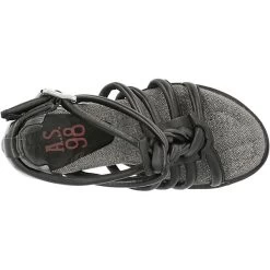 A.S.98 Riemchensandale Riemchensandalen - Schwarz 11 A.S.98 Riemchensandale Riemchensandalen - Schwarz -Schuh Verkauf 24734931 05