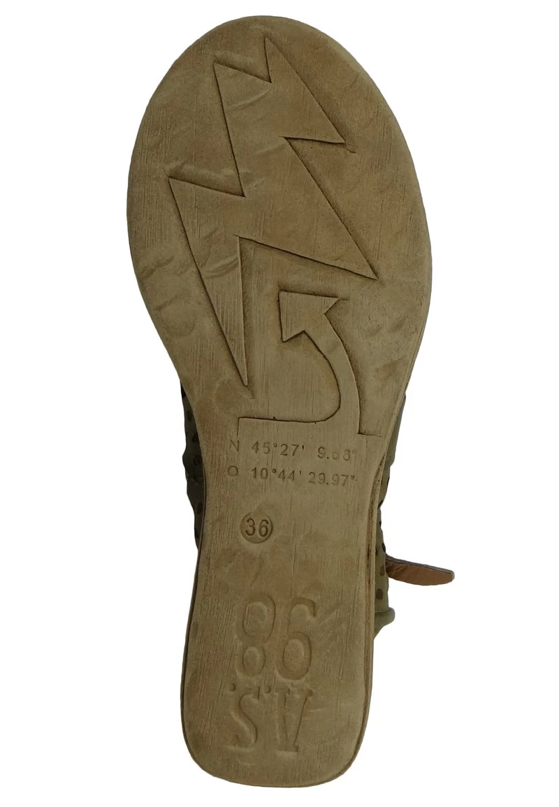 A.S.98 LAGOS - Plateausandalette - Green, Green, Green 6 A.S.98 LAGOS - Plateausandalette - Green, Green, Green – Bild 4