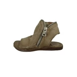A.S.98 Damen Sandalen Ramos 534095-0101 Grau 6868 Carton Leder Klassische Sandalen - Grau -Schuh Verkauf 25882001 03