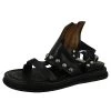 A.S.98 Damen Sandalen Pola-Polaflash 699024-0103 Schwarz 6002 Nero Leder Klassische Sandalen - Schwarz -Schuh Verkauf 25882002 01