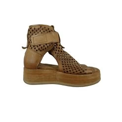 A.S.98 Damen Sandalen PARTY A78003-0101 Braun 6917 Tiger Leder Klassische Sandalen - Braun -Schuh Verkauf 25882003 05