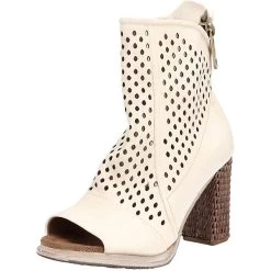 A.S.98 Sandale Klassische Stiefeletten - Ecru