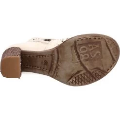 A.S.98 Sandale Klassische Stiefeletten - Ecru -Schuh Verkauf 26124487 06