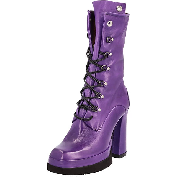 A.S.98 Schnürstiefelette Schnürstiefeletten - Lila 3 A.S.98 Schnürstiefelette Schnürstiefeletten - Lila