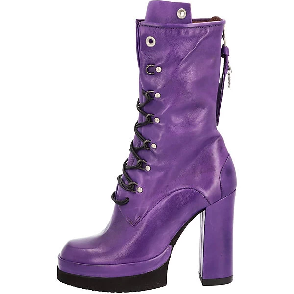 A.S.98 Schnürstiefelette Schnürstiefeletten - Lila 4 A.S.98 Schnürstiefelette Schnürstiefeletten - Lila – Bild 2