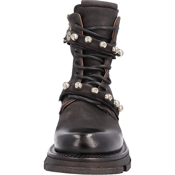 A.S.98 Schnürstiefelette Biker Boots - Schwarz 5 A.S.98 Schnürstiefelette Biker Boots - Schwarz – Bild 3