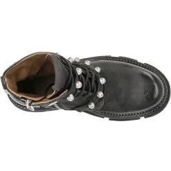 A.S.98 Schnürstiefelette Biker Boots - Schwarz 12 A.S.98 Schnürstiefelette Biker Boots - Schwarz -Schuh Verkauf 26616012 05