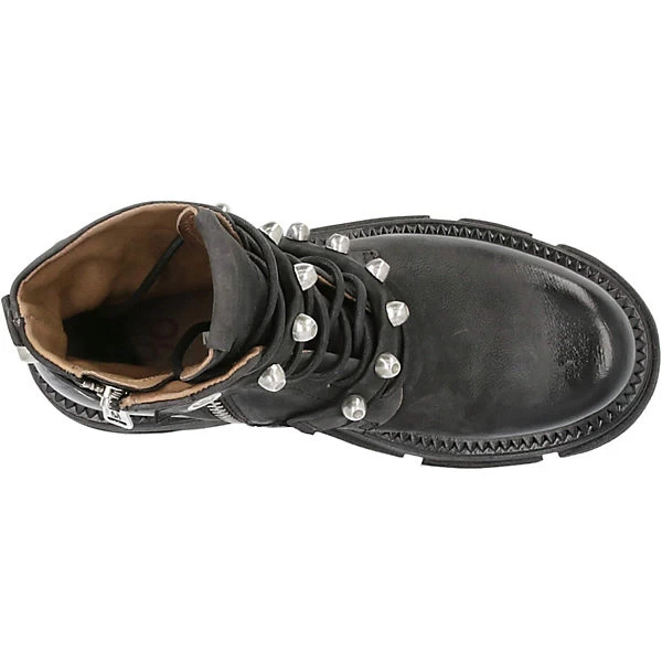 A.S.98 Schnürstiefelette Biker Boots - Schwarz 7 A.S.98 Schnürstiefelette Biker Boots - Schwarz – Bild 5