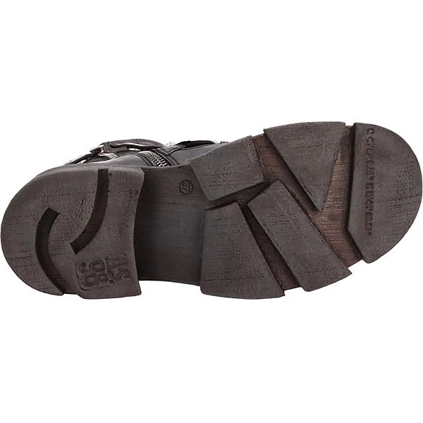 A.S.98 Schnürstiefelette Biker Boots - Schwarz 8 A.S.98 Schnürstiefelette Biker Boots - Schwarz – Bild 6