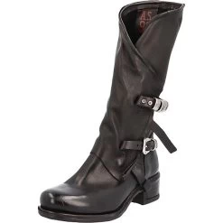 A.S.98 Stiefel Biker Boots - Schwarz
