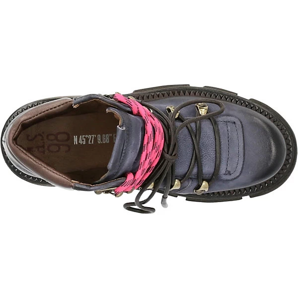 A.S.98 Schnürstiefelette Ankle Boots - Dunkelblau 7 A.S.98 Schnürstiefelette Ankle Boots - Dunkelblau – Bild 5