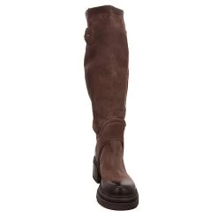 A.S.98 Damen Stiefel Schuhe Stiefel Elegant Klassisch Glattleder Uni Klassische Stiefel - Braun -Schuh Verkauf 27299869 03