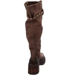 A.S.98 Damen Stiefel Schuhe Stiefel Elegant Klassisch Glattleder Uni Klassische Stiefel - Braun -Schuh Verkauf 27299869 04