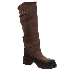 A.S.98 Damen Stiefel Schuhe Stiefel Elegant Klassisch Glattleder Uni Klassische Stiefel - Braun -Schuh Verkauf 27299869 06